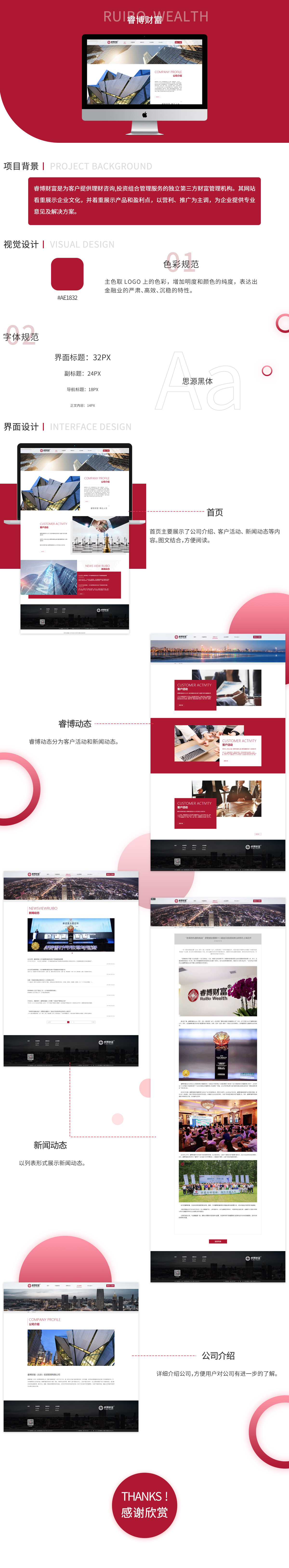 睿博财富（北京）投资管理有限公司品牌网站案例